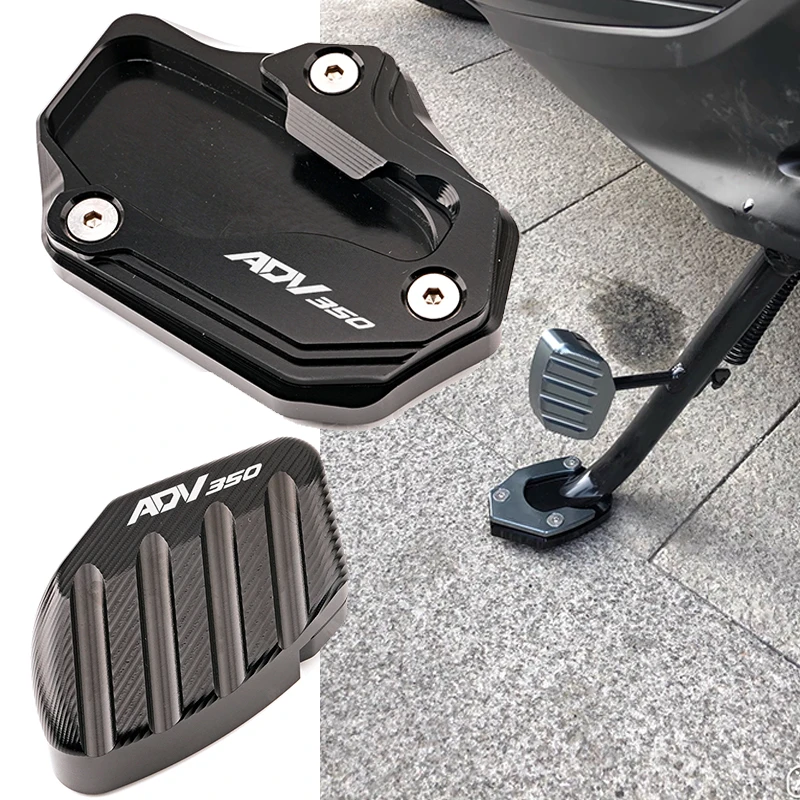 

Боковая подставка для мотоцикла с ЧПУ, увеличенная и поддерживающая подставка, вспомогательная колонна для Honda ADV 350 ADV 350 adv350 2021-2025 + аксессуары