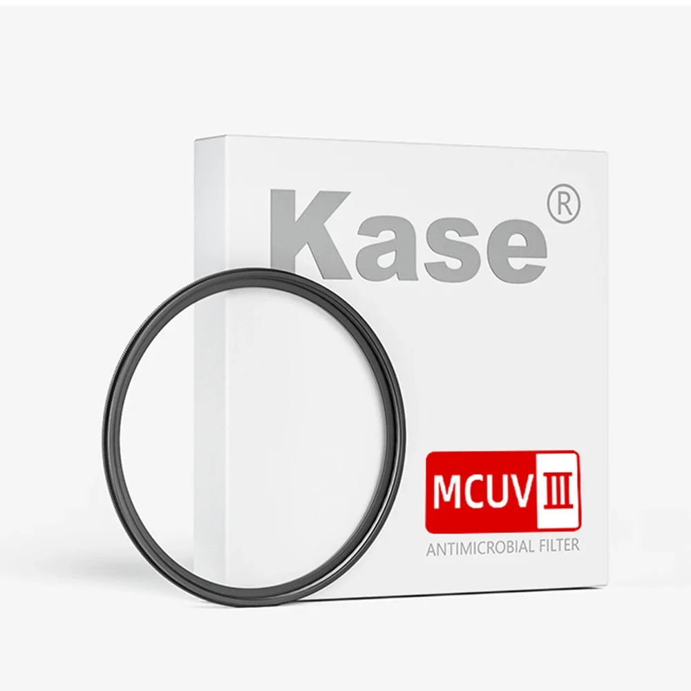 Kase HD MCUV III Slim UV Protection Camera Lens Filter Multi-Coated Shockproof Optical Glass Anti-Flare Ultra-Low Reflection