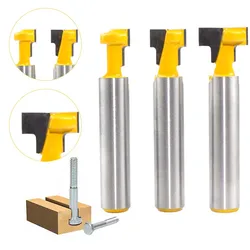 8 Shank Keyhole Router Bit High Hardness Woodworking Slotting Cutter For Wood Processing