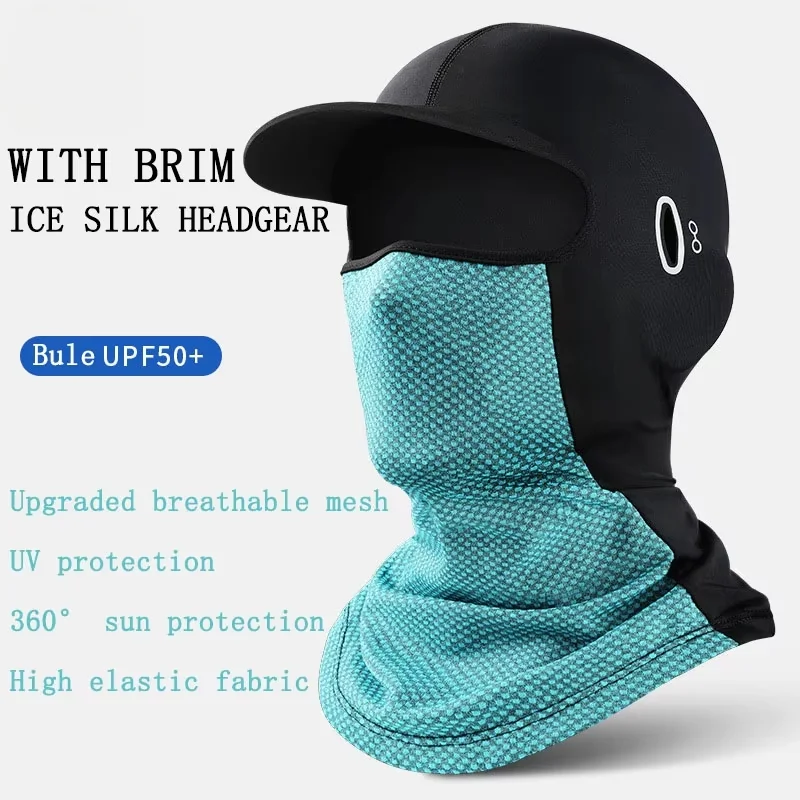 AliExpress NONE Cycling Cap Summer Breathable Cycling Sun-Protective Head Covering Windproof Dust-Proof Fishing Hat