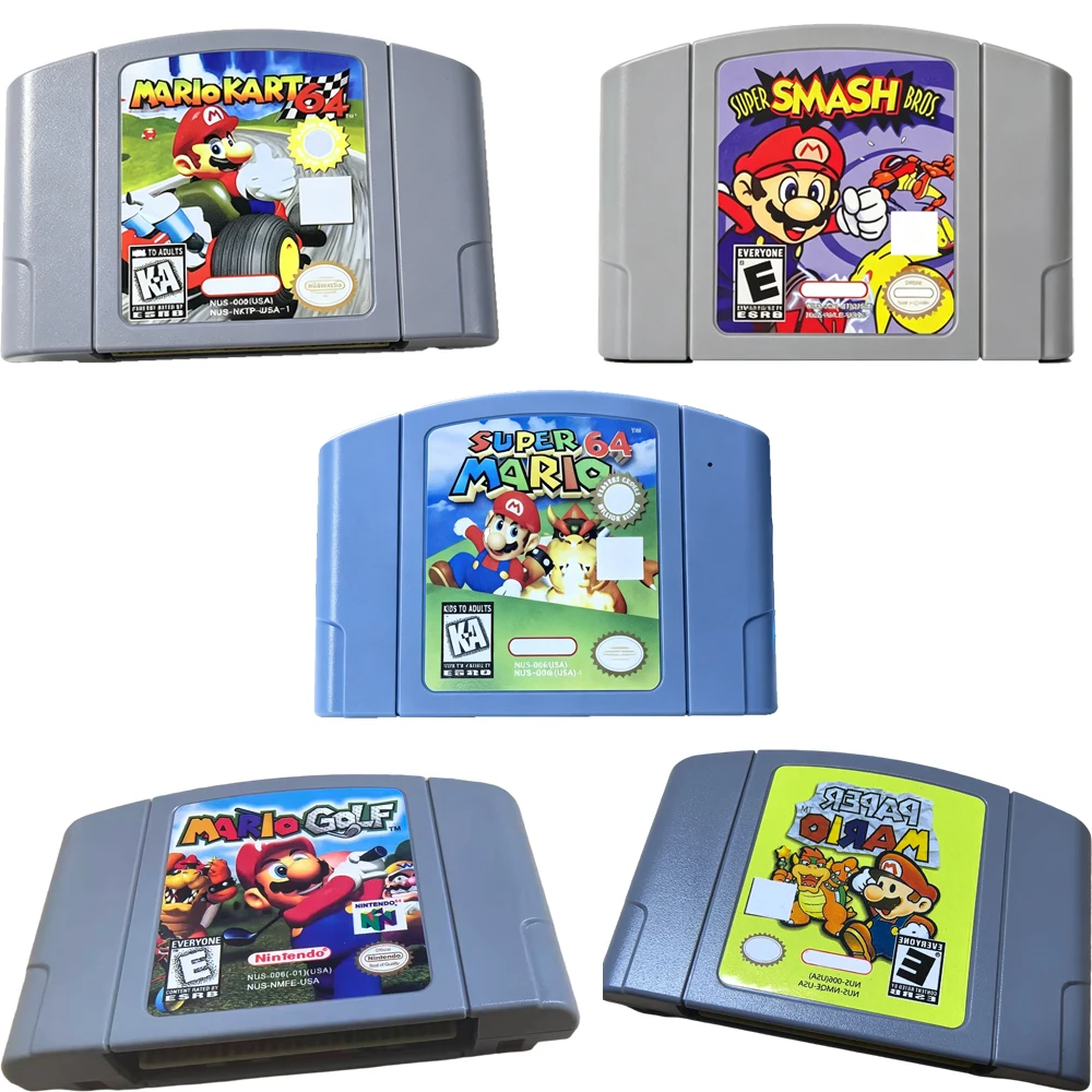 Party Games App - N64 USA NTSC版 64ビットコンソール ビデオゲームカートリッジ スーパー64