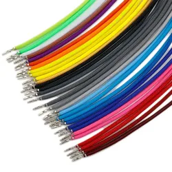 57colors 30CM DIY 4mm PC PSU Power Supply Extention Cable For ATX EPS CPU GPU PCIE Cables Sleeved 1007 18AWG 4.2mm Crimped