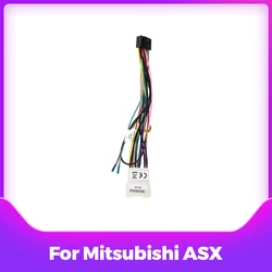 16pin Adapter Android Power Cable Car Radio Stereo Wiring Harness Cable For Mitsubishi Lancer 2007+ Outlander Pajero ASX