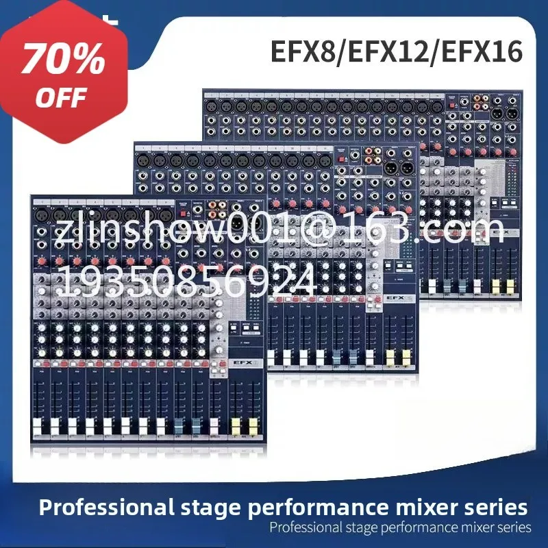 EFX8/12/16 Mixer Conference, Wedding Digital Effects Stage Performance Professional Mixer