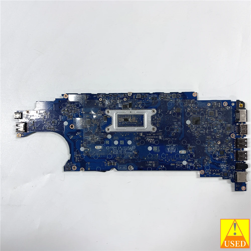 Laptop Motherboard  030CV1 LA-J371P FOR DELL 5410 WITH I5-10310U  i7-10610U Fully Tested and Works Perfectly