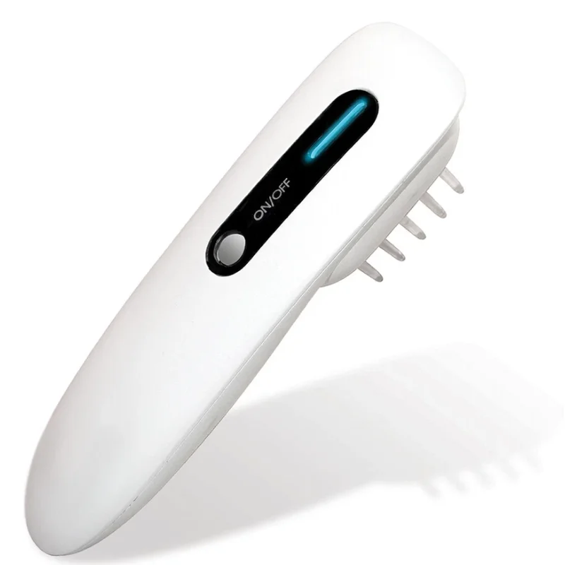 

Laser Hair Comb - Targets Governor/Bladder Meridians for Hair Regrowth, Seborrhea Eczema & Fatigue Relief,Massager for head