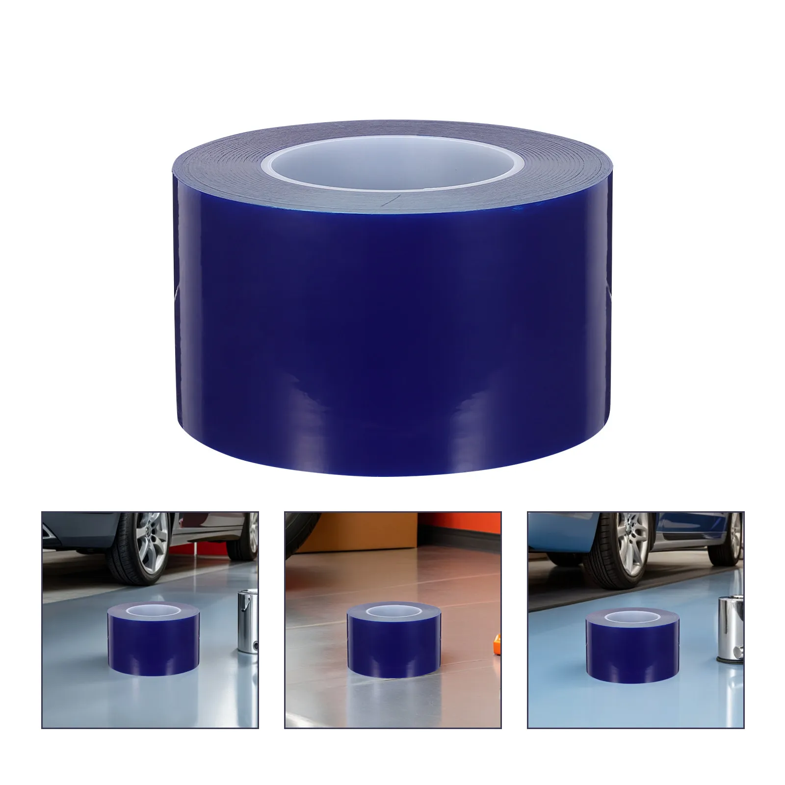 

6cmx200m Pe Wheel Hub Rim Protective Tape Scratch Resistant Easy Apply Weatherproof Rim Protector Film for Tire