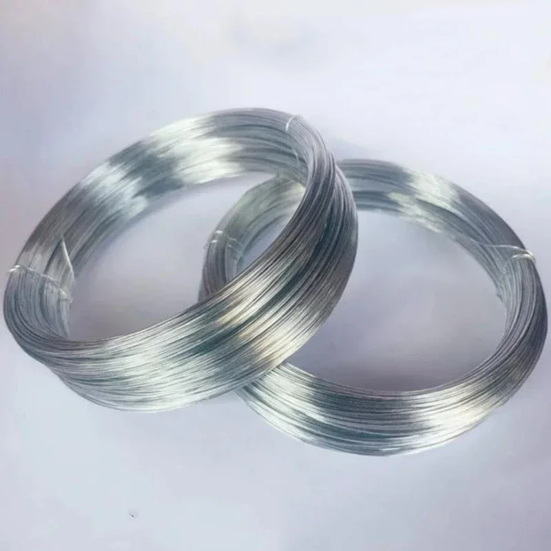 Weight 500g Galvanized Iron Wire Household Rust-proof Fine Soft Iron Wire Handmade DIY Hanging Curtain Clothesline