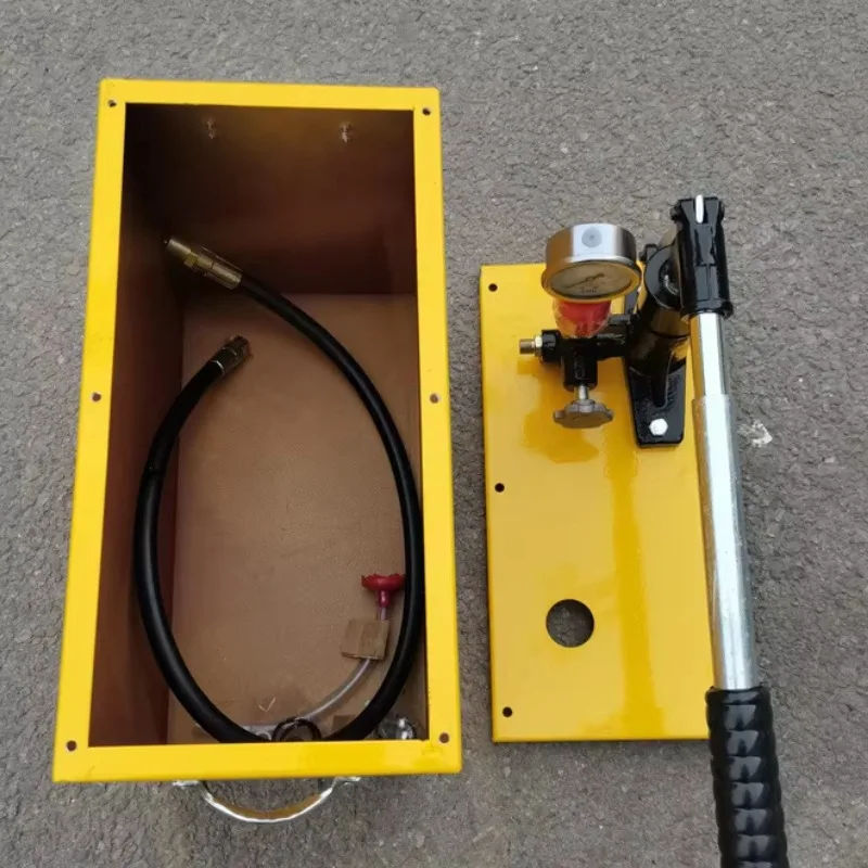 Manual Test Pump Water Pipe Tester Pressure Resistance Equipment For Boiler Valve Inspection Pipeline Industrial Maintenance