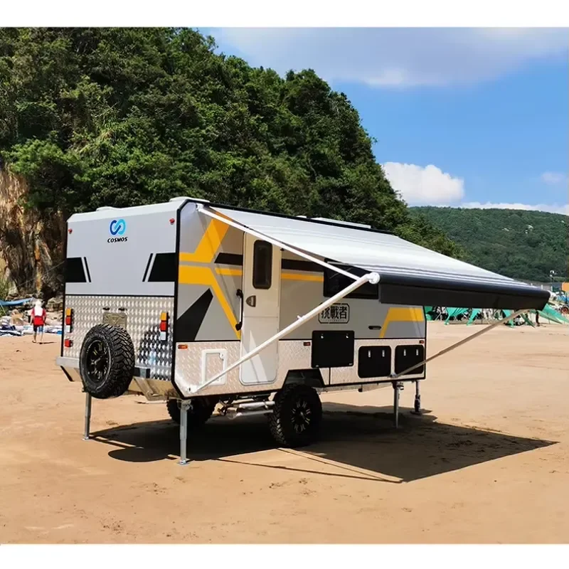 

100% Waterproof DIY Aluminium Frame Roll Out Trailer Caravan Awning for All Models