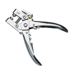 Multi-function Puncher Eyelet Pliers for Leather Paper Hand Pliers Belt Holes Punches Puncher Tool Eyelet