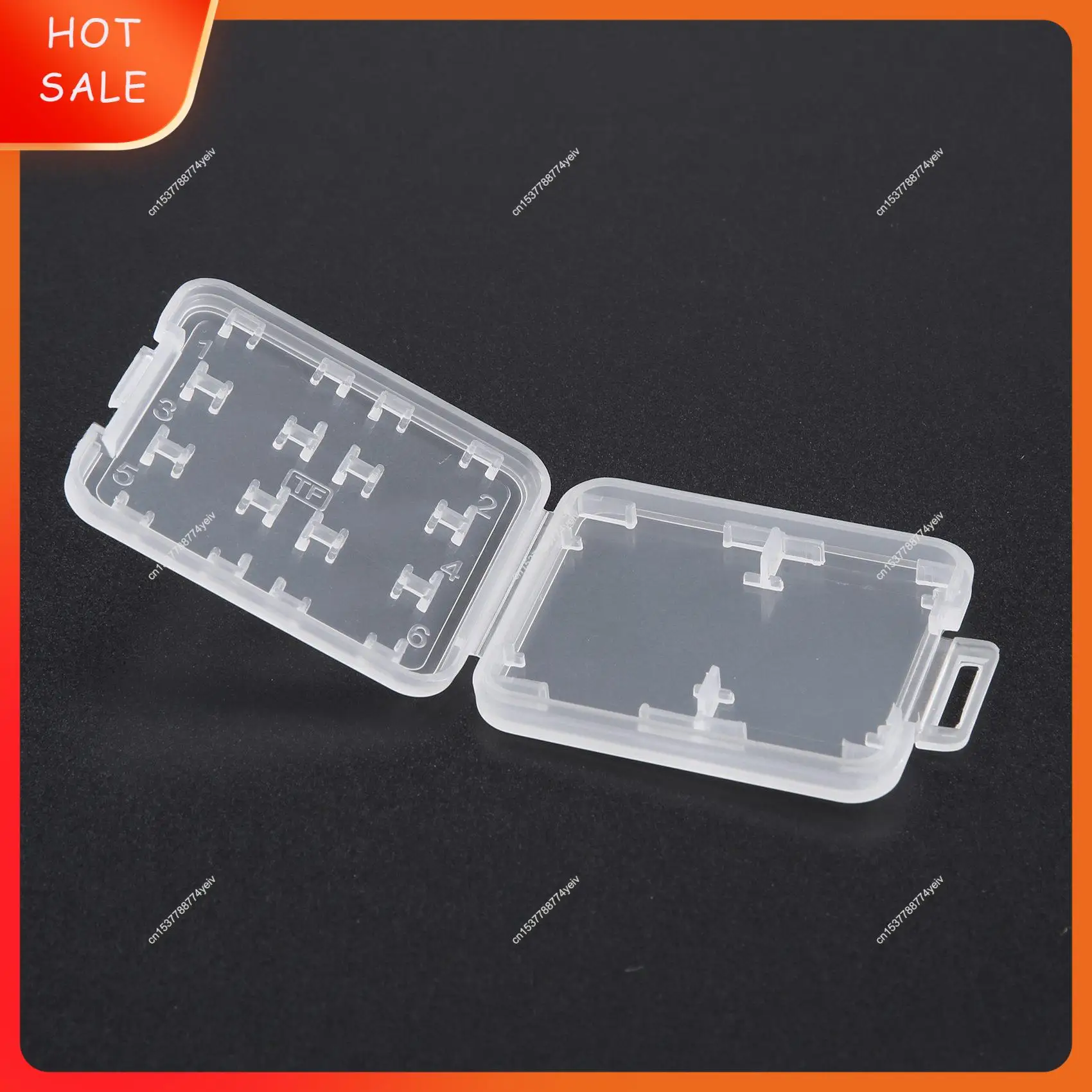 Пластиковый чехол для хранения карт памяти «Восемь в одном» Micro SD SDHC TF MS, защитный держатель для коробки A62X