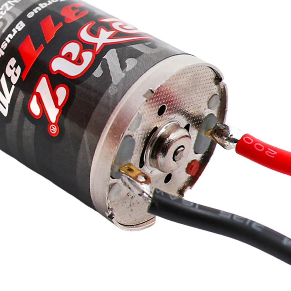 31T 370 Brushed Motor DC Motor High Torque Motor Electric Brushed Motor for 1:10 1:12 1:14 1:16 1:24 RC Crawler