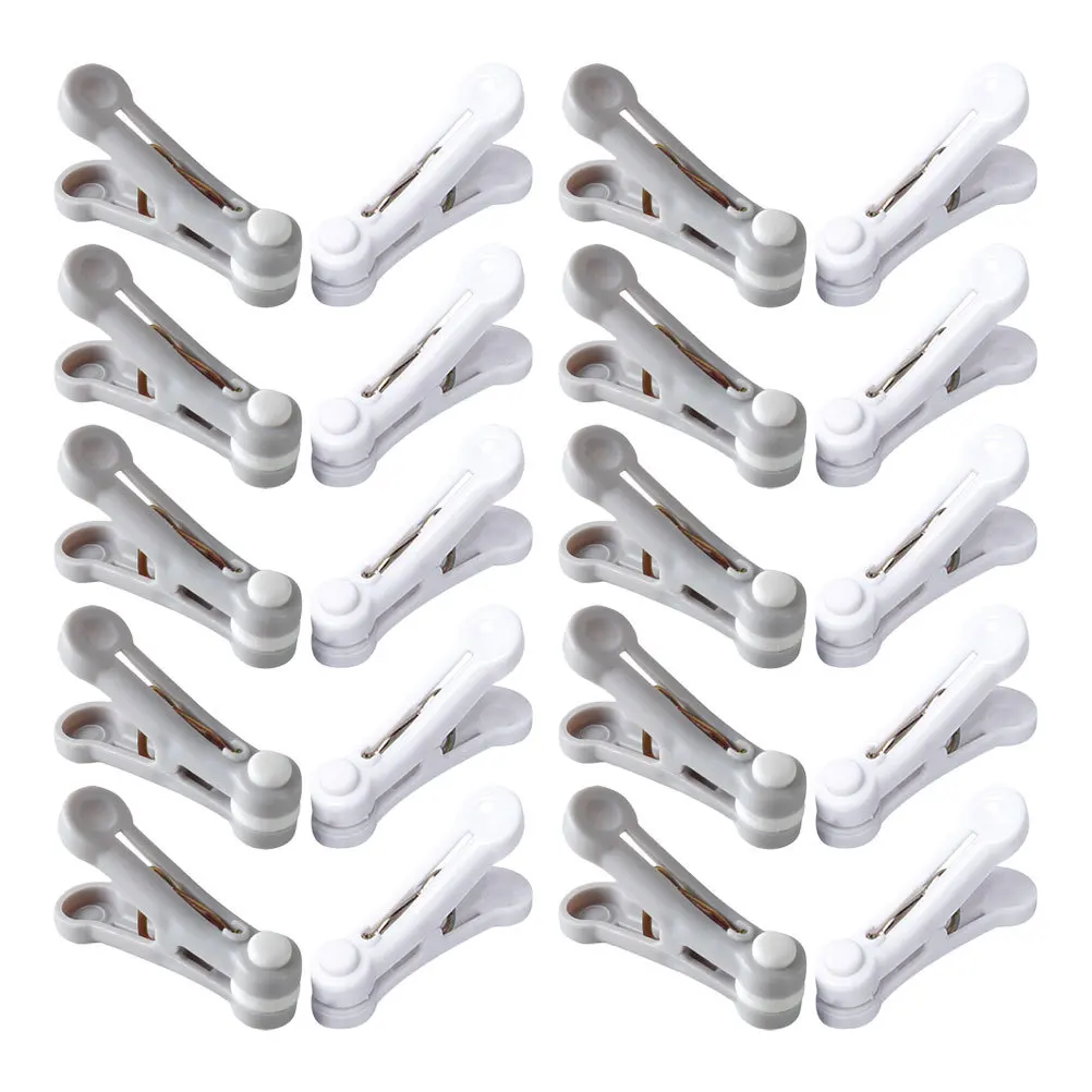 

48Pcs Anti-Wind Clothespins Pack Soft Non-Trace Clamps for Laundry Socks Blankets Balcony Garden Drying Household Utility Clips