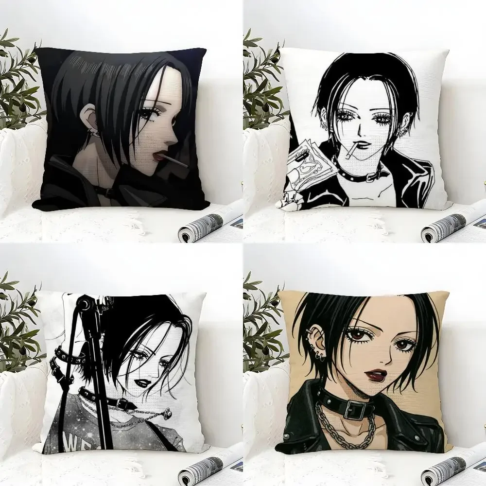 Classic Shojo Anime N-NANA Pillow Case linen pillow case sofa home decor cushion cover cushion cove