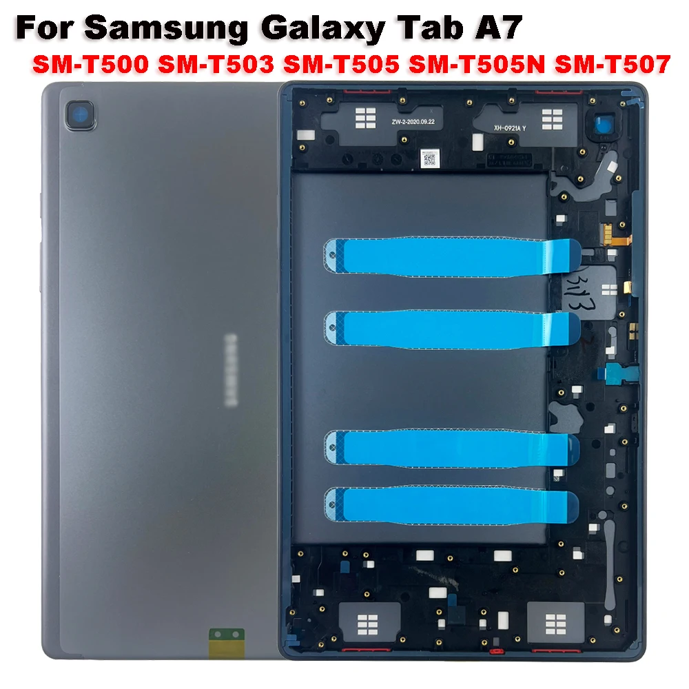 For Samsung Galaxy Tab A7 10.4 2020 SM-T500 SM-T503 SM-T505 SM-T505N SM-T507 Battery Cover Back Housing Back Cover Replace