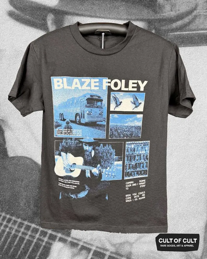 Blaze Foley Clay Pigeons T-Shirt