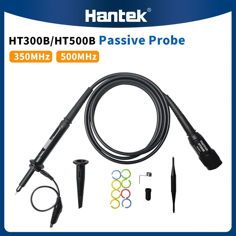 Hantek HT300B HT500B Passive Probe 350MHz 500MHz Switchable Attenuation Ratio X1 X10 High Impedance Probe