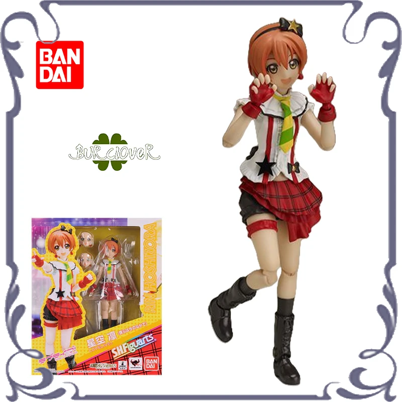 

BANDAI Original S.H.Figuarts Love Live Series RIN HOSHIZORA Anime Action Figure Model Toys Collectible Model Gifts In Stock