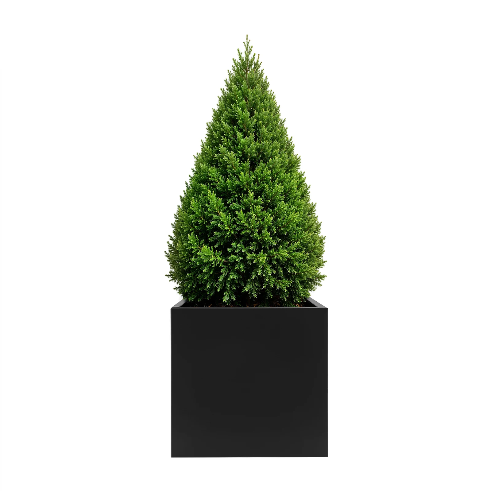 606060cm Square Raised Garden Bed Large Size Metal Plant Growing Box for Backyard Patio Indoor Outdoor Vegetable Flower Planting