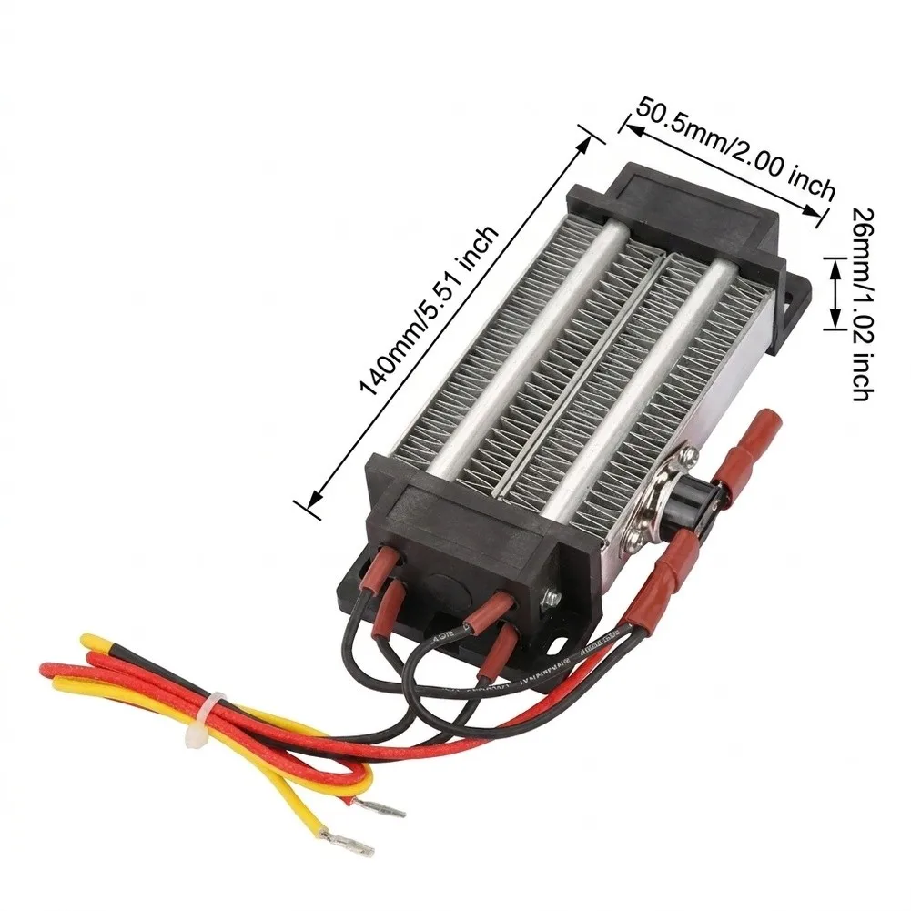 High Efficiency 500W Earthen Air Heater Constant Temperature Control Heating Unit For Household Sauna Small Indoor Space Parts