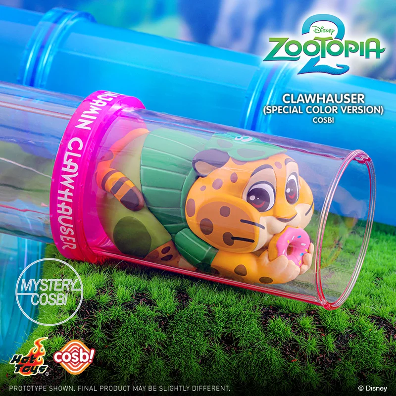 Genuine Disney Hot Toys Zootopia 2 Blind Box Cosbi Collection Decoration Action Figure Anime Mystery Ornament Toy Christmas Gift