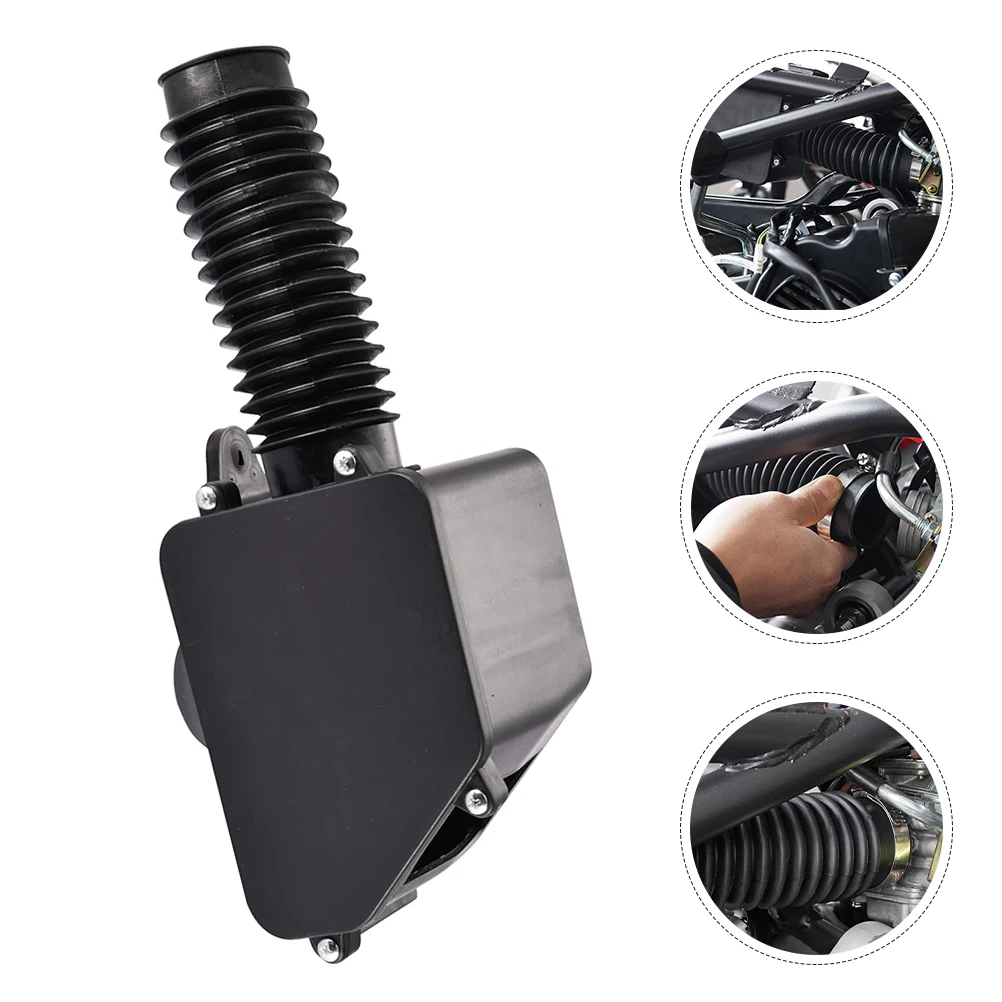 

Plastic Air Filter Replacement For Atv Four Motorcycle Scooter Go Kart Intake Cleaner Black Durable Lightweight Easy