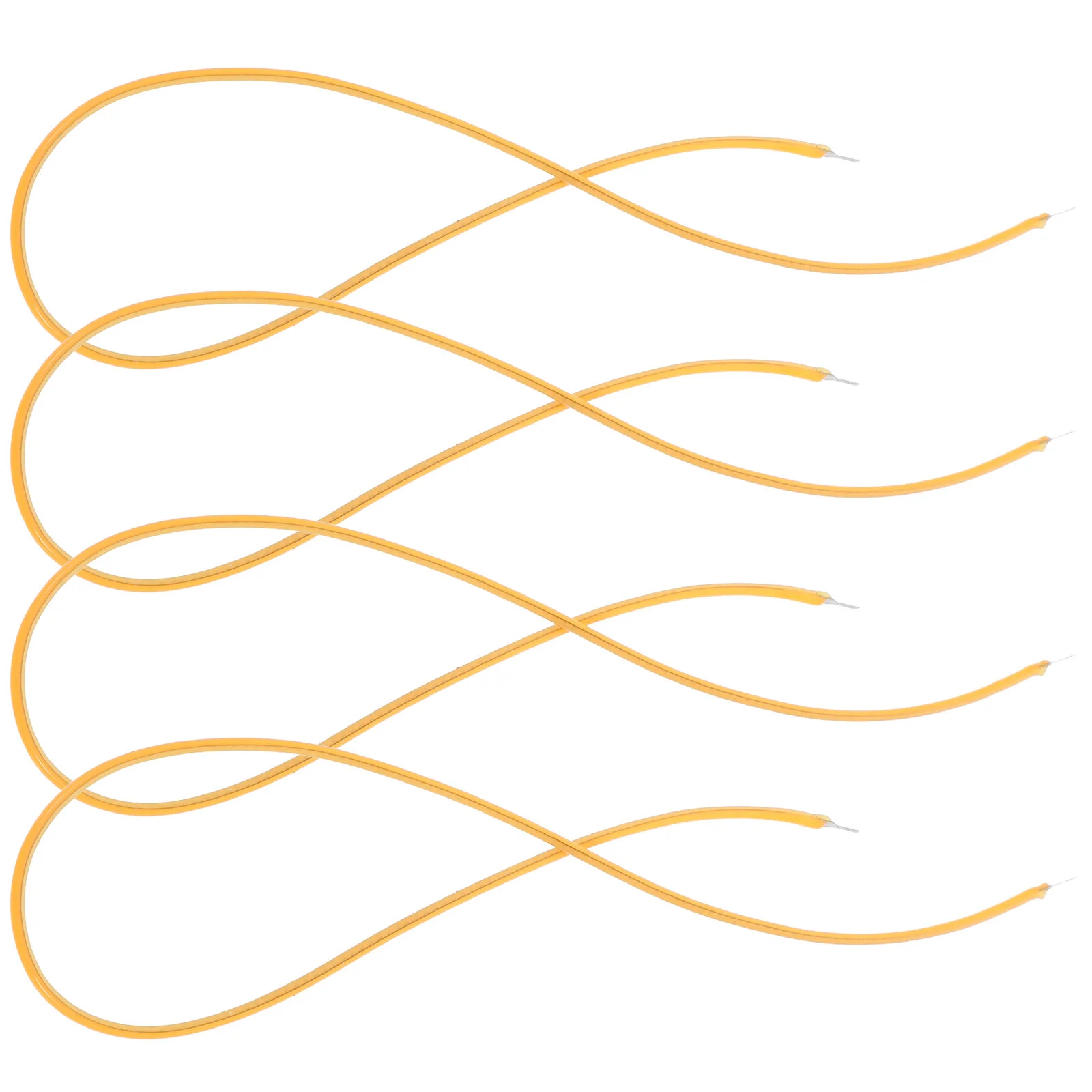 

4Pcs Silicone LED Filament Flexible Bulb Light 300mm Diode for Repair Retro Lamp Fixture Lighting LED Filament