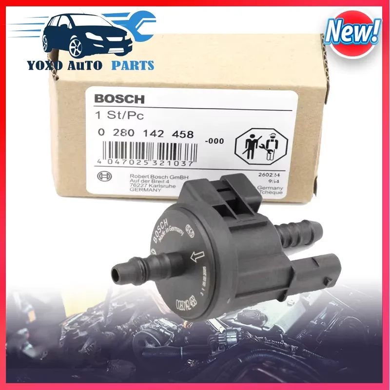 New Fuel Tank Breather Vapor Purge Valve For AU-DI A3/S3 A4/S4 B8 A5 TT R8 S KODA Octavia Superb Yeti 06H 906 517 B 0280142458