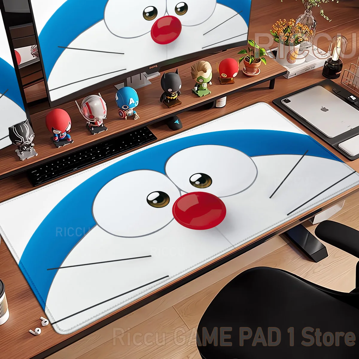 

HD Anime kawaii PC D-doraemon Mouse pad Large Computer Gaming Anti-slip Laptop Soft cute Mouse Pad Esports Accessories Desk Mats