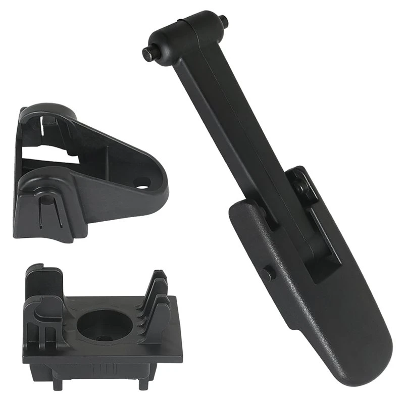 A95E-For Peterbilt 567 579 Hood Latch Rubber Strap W/Mounting Base & Catch Bracket 37-99-372 L56-6062 With L06-6003 L03-6005