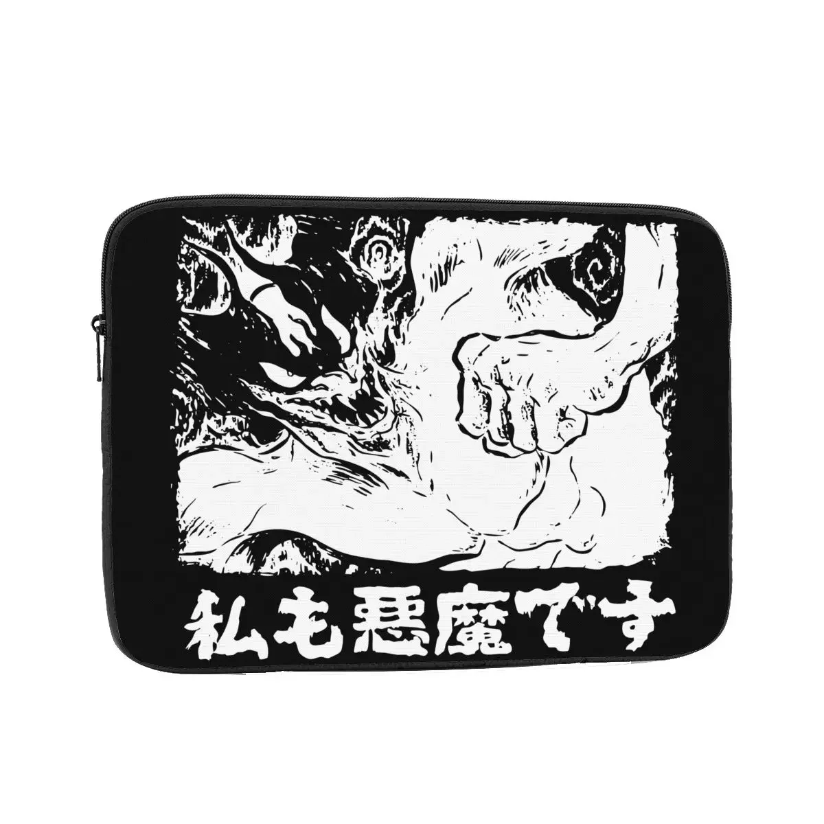 Shockproof Case 12 13 15 17 Inch Men Women I'm A Devilman Too Laptop Bag Sleeve for Macbook Air Pro Crybaby Notebook Bag Case