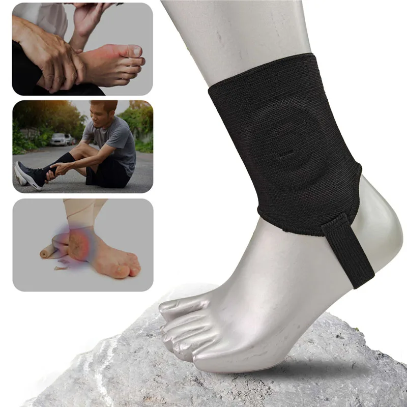 1/2PCS Ankle Brace Anticollision Shield Protector Dual Sided Pads Soccer Football Volleyball Sports Ankle Guards Men Women