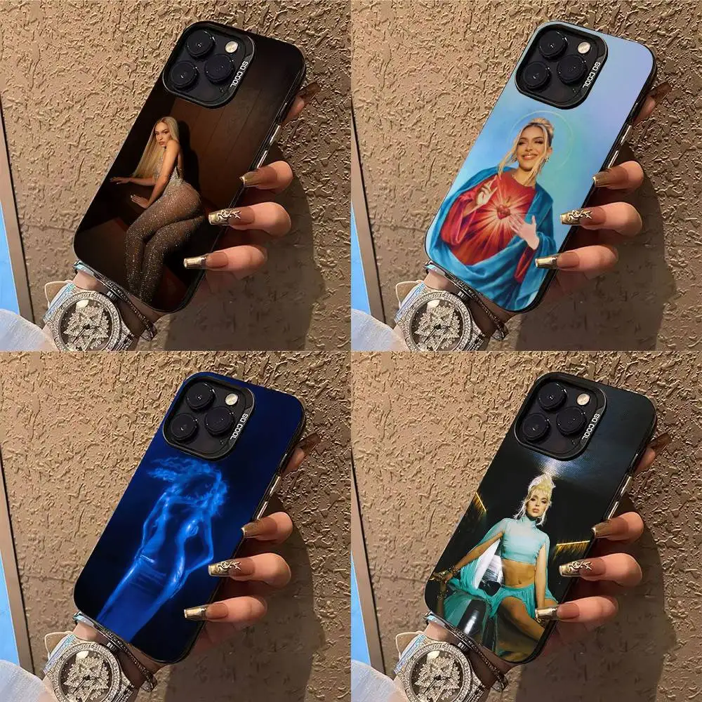 

B-Bad Gyal Da Me Phone Case For iPhone 17,16,15,14,13,12,X,8,Pro,Max,Plus,E,SE4,Air,Mini IMD Matte Black