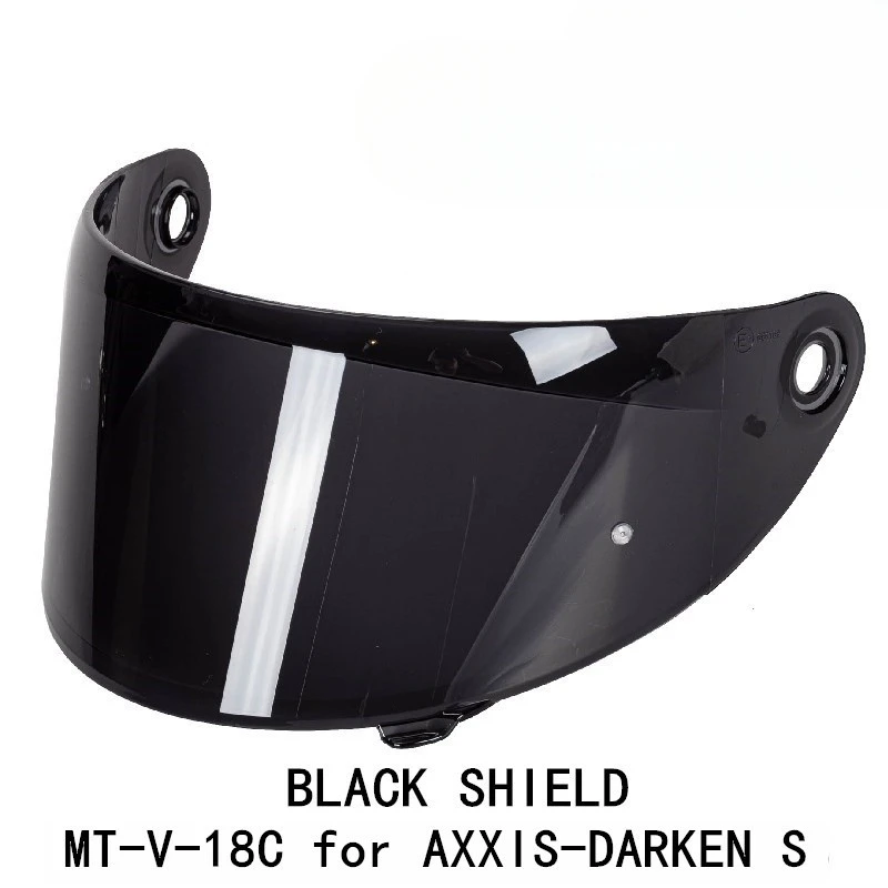 1PC モトヘルメットバイザー DARKEN S AXXIS ヘルメットオリジナルアクセサリー MT-V-18C シールド