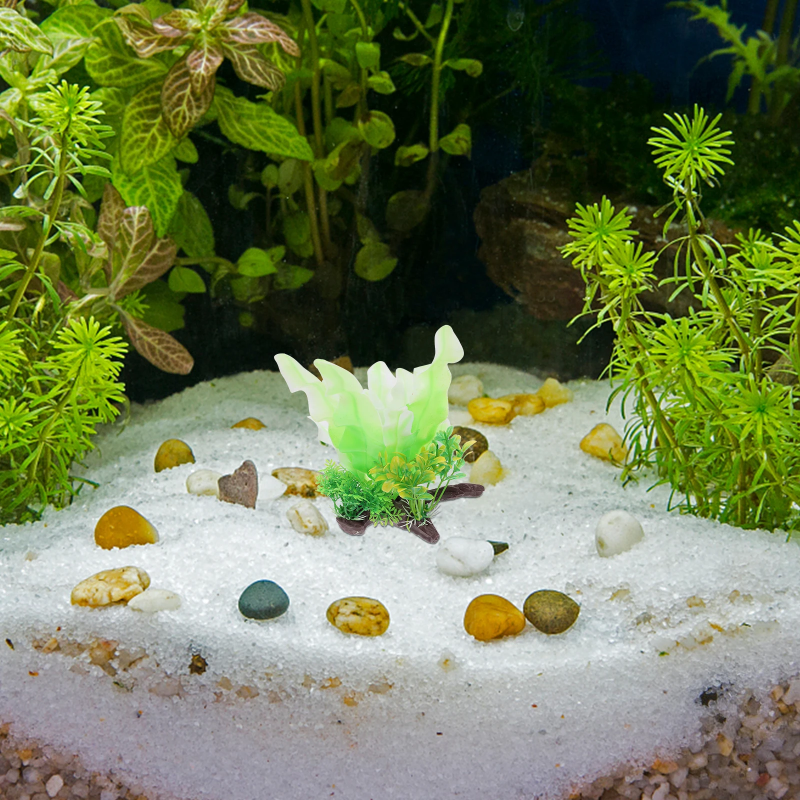 

Artificial Water Grass Fish Tank Ornament Lifelike Aquarium Plants Change Water Fish Tank Aquatic Plant