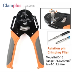 IWD-16 Suitable for Deutsch Connector Crimping Pliers Machining Car Terminal lathe Male and Female Pin 16# Mini Crimping Pliers