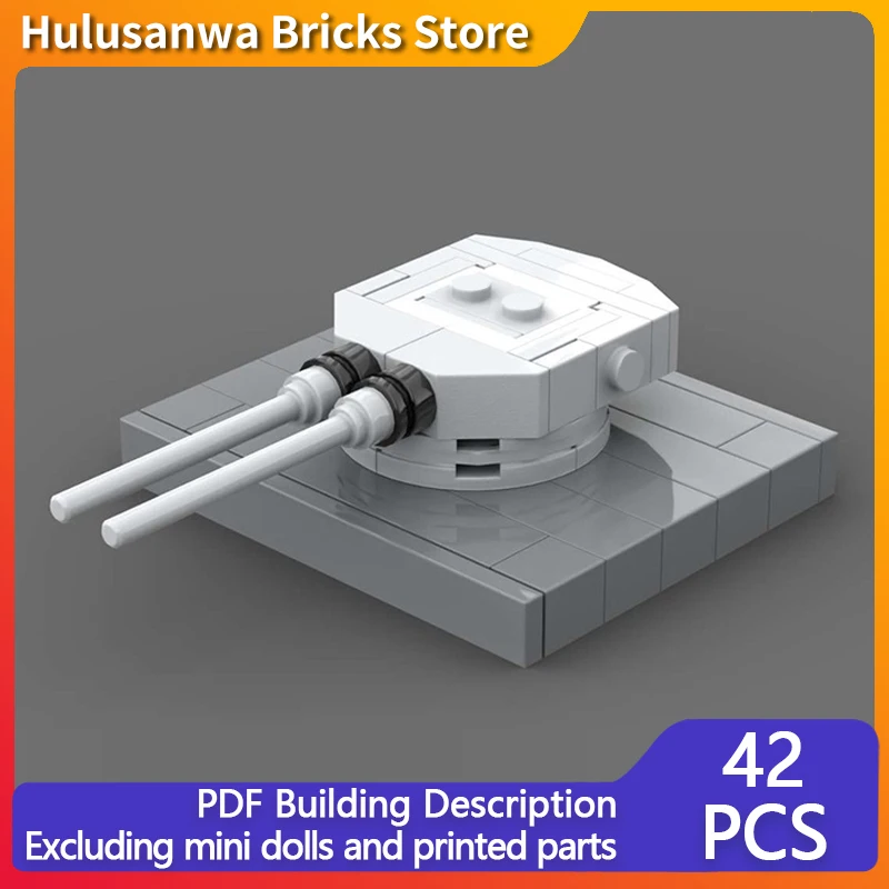 

WW1 военный военно-морской пистолет, модель турели MOC, строительные кирпичи, военное оборудование, модульная технология, подарок, праздник, сборка, детский игрушечный костюм