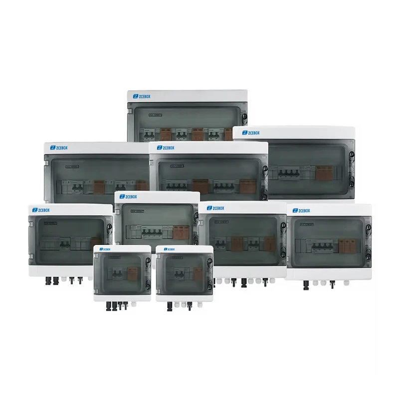 ZCEBOX DC Combiner Box 1000 В 25 А 2 в 2 выхода 2 струны Pv Combiner Box Продукты солнечной энергии для системы солнечной энергии