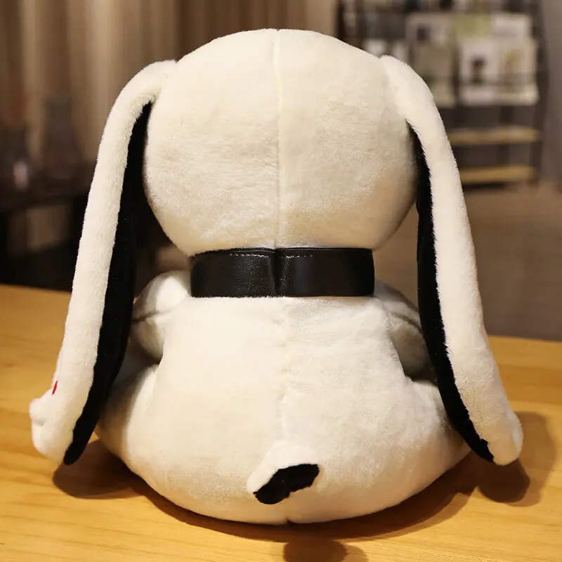 Gruselige gotische Hase gefüllt verrückte Kaninchen Plüschtiere, gruselige Gothic Bunny Stofftier niedlichen Horror schreckliche Hasen puppe, für Hal – Detail 10