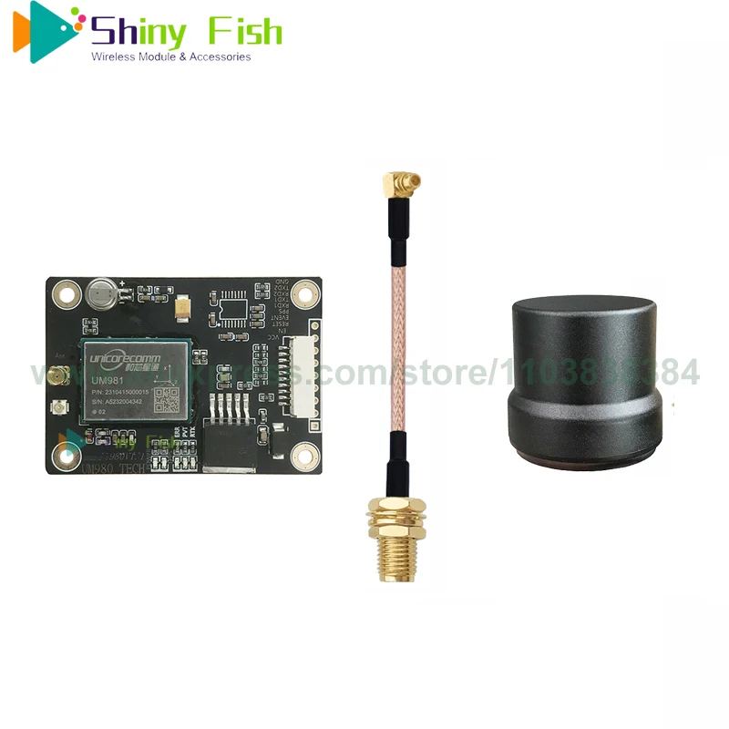 EM-981D2 GNSS RTK Board Base Station OEM Development Kit GPS Beidou Glonass Galileo High-precision UM981 Replace UM980 ZED-F9P