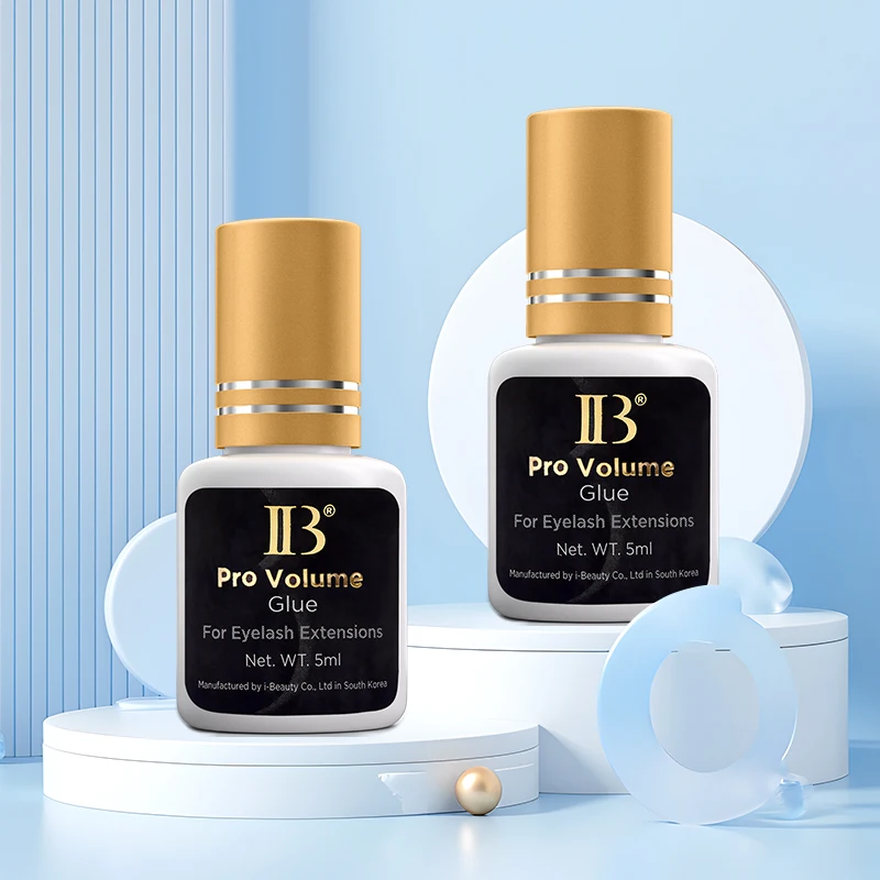 1 Bottle IBeauty Eyelash Extension Cola Pro Volume Glue 1S Dry Long Lasting 7Weeks Korea IB Adhesive Supplies 5ml Makeup Tools