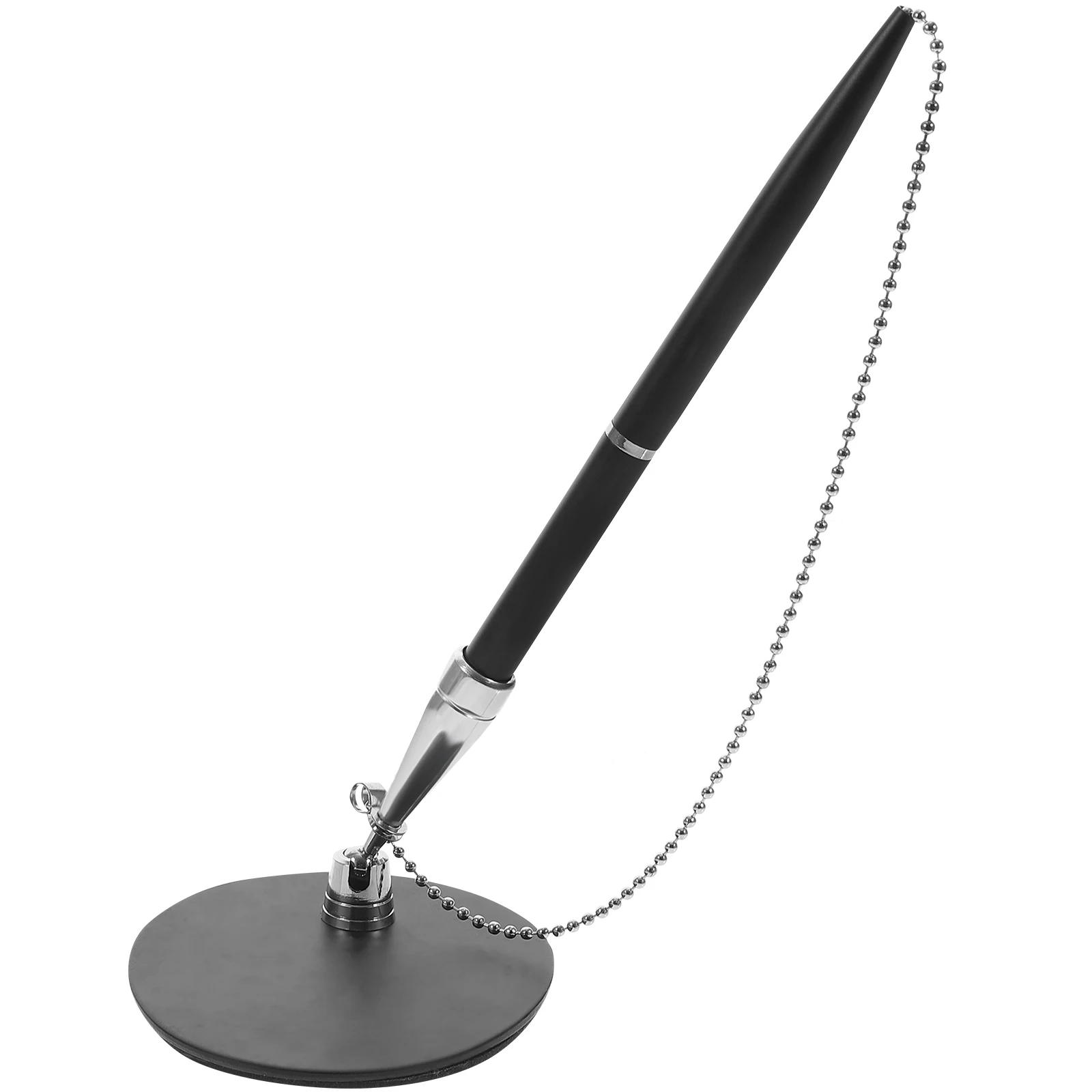 Signing Smooth Writing Guest Book Autograph Pen Stand Chain Office Business Hotel Use Exquisite Ballpoint Pen