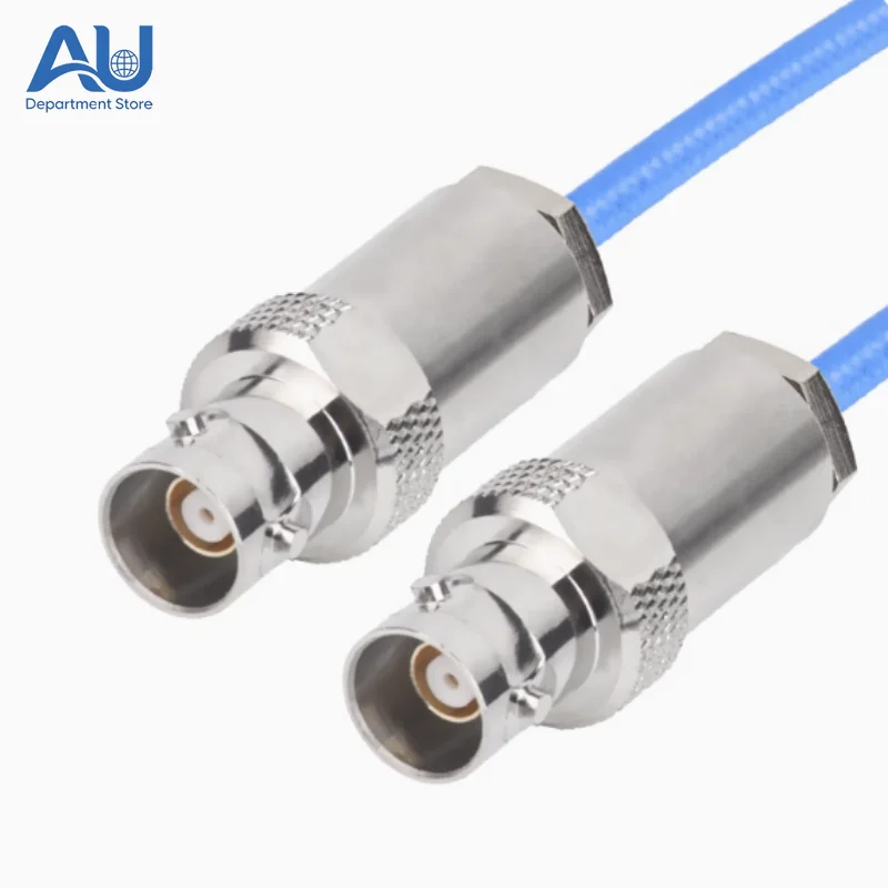 Suitable for three coaxial adapter cable 1553B jumper TRX316 double male head three card test cable line