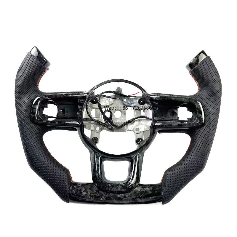 

High Quality Custom F1 Design Carbon Fiber Forged Steering Wheel for Jeep Wrangler JK JL