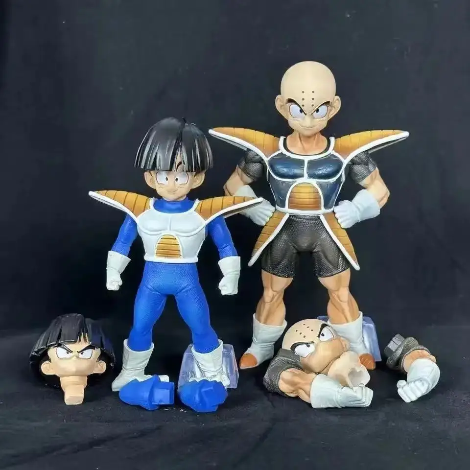 

Cartoon Anime Dragon Ball Z Figure Kuririn Gohan Saiyan Battle Clothes Kuririn Figuarts Collection Action Figures Model Toy Gift