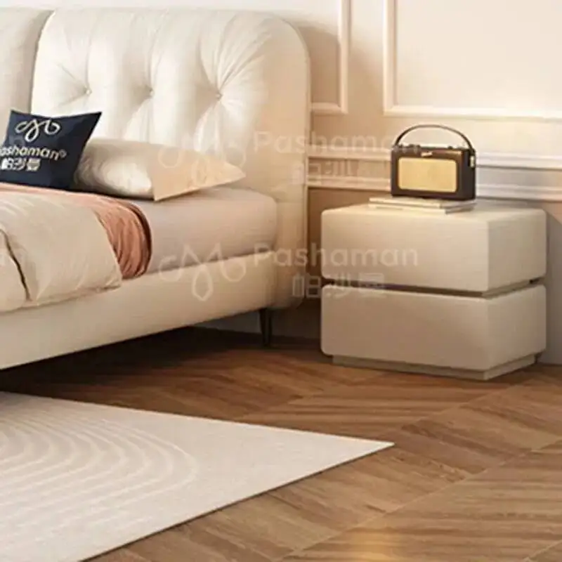 Luxury Mini Storage Nightstands Pretty White Wood Rustic Hanging Bedside Table Modern Italian Table De Chevet Bedroom Furniture