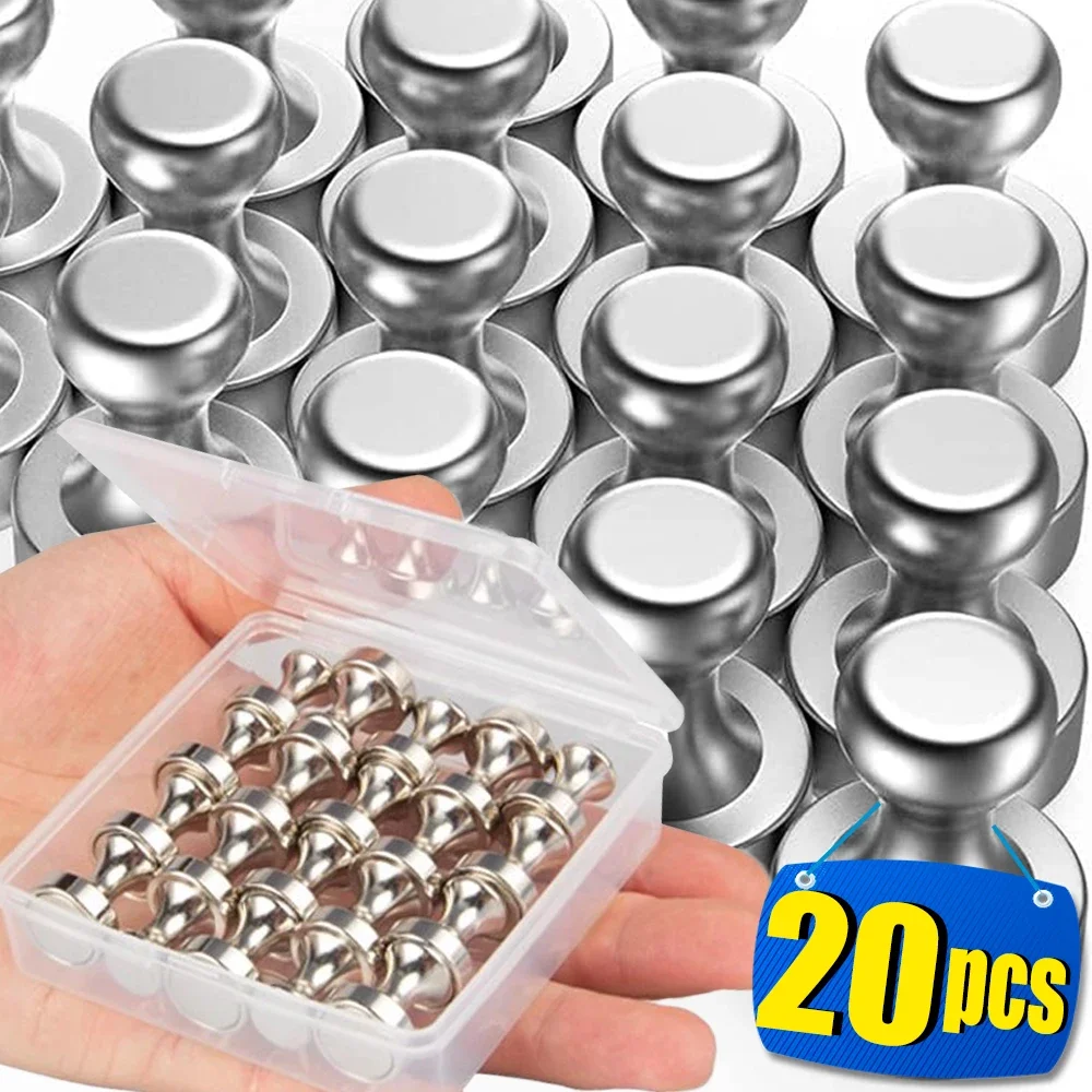 Multifunction Super Strong Magnetic Pushpins Sucker Thumbtack Magnet Fridge Whiteboard Push Pin Cable Hook Home Office School