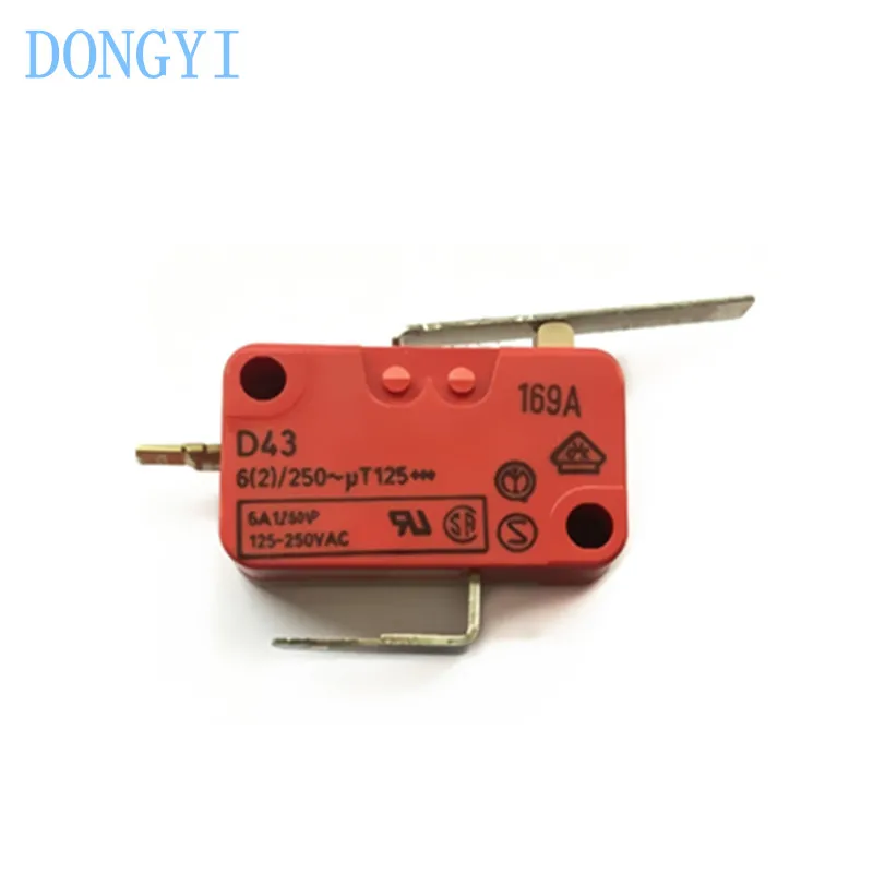 Micro Switch Reset Limit Travel Switch D43H 6A 250V