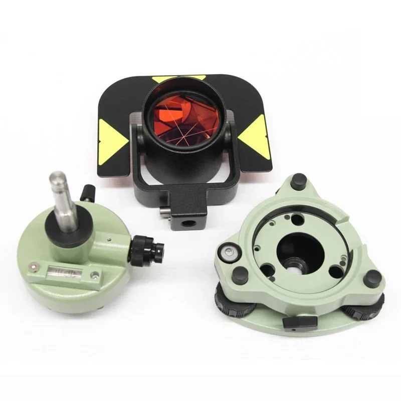 NEW Type Survey Prism Reflector Set & Tribrach Optical Plummet